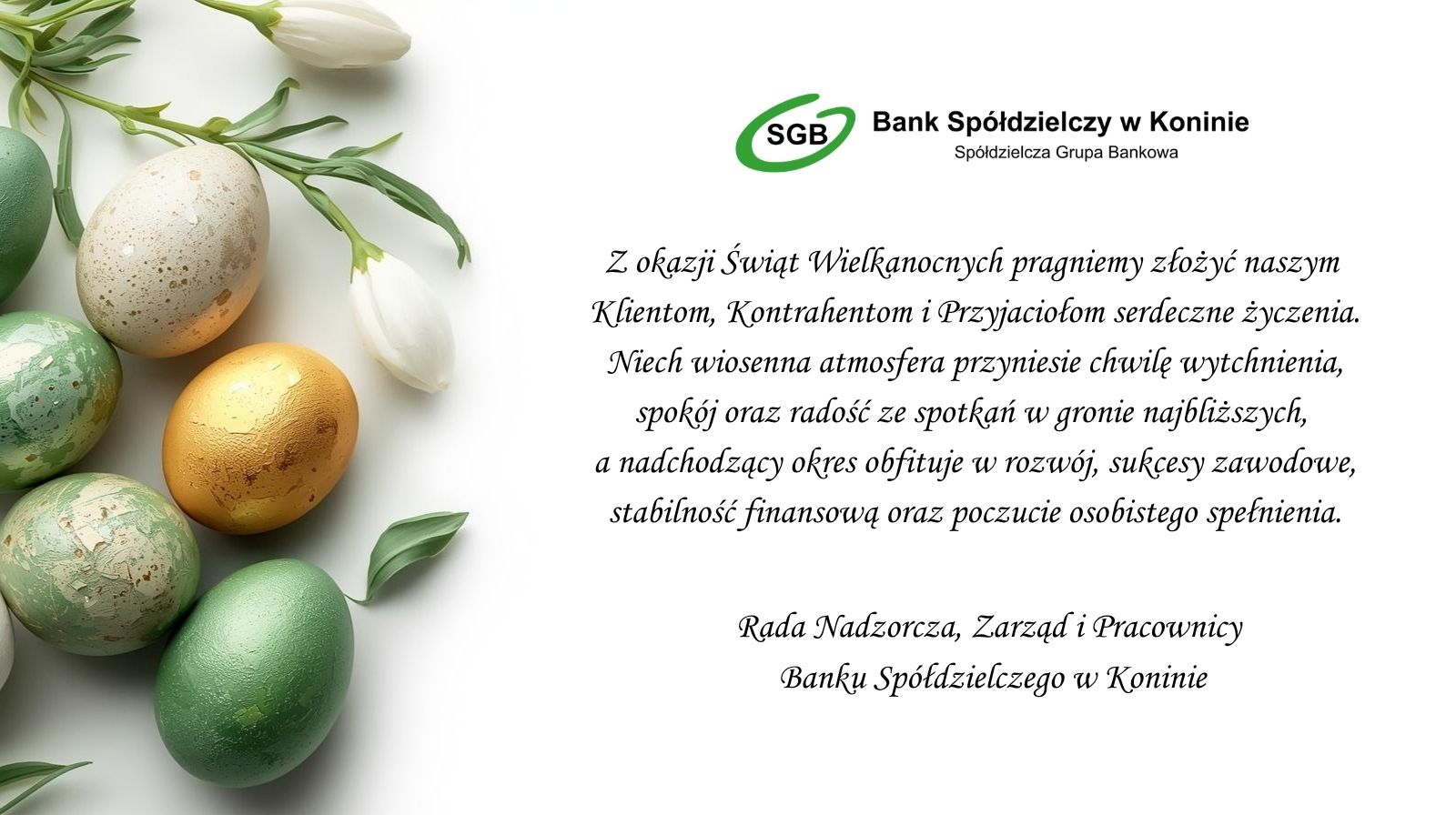 życzenia wielkanocne